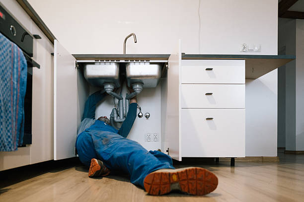 Professional Drain Cleaning technician working in Centerburg, OH